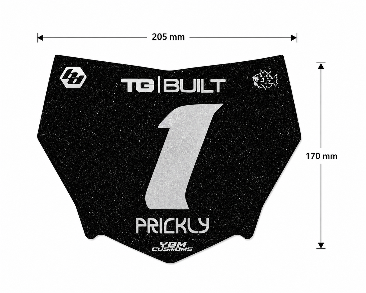 TG Built Prickly Plate Decal – YBM Customs