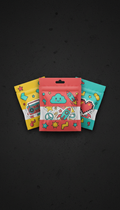 Punch Red Pop Culture Sticker Set
