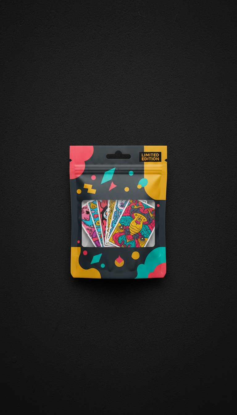 Mint Tag Limited Edition Sticker Pouch