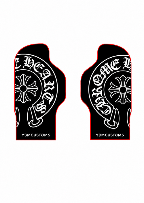 Chrome Hearts Fork Decals – YBMCUSTOMS